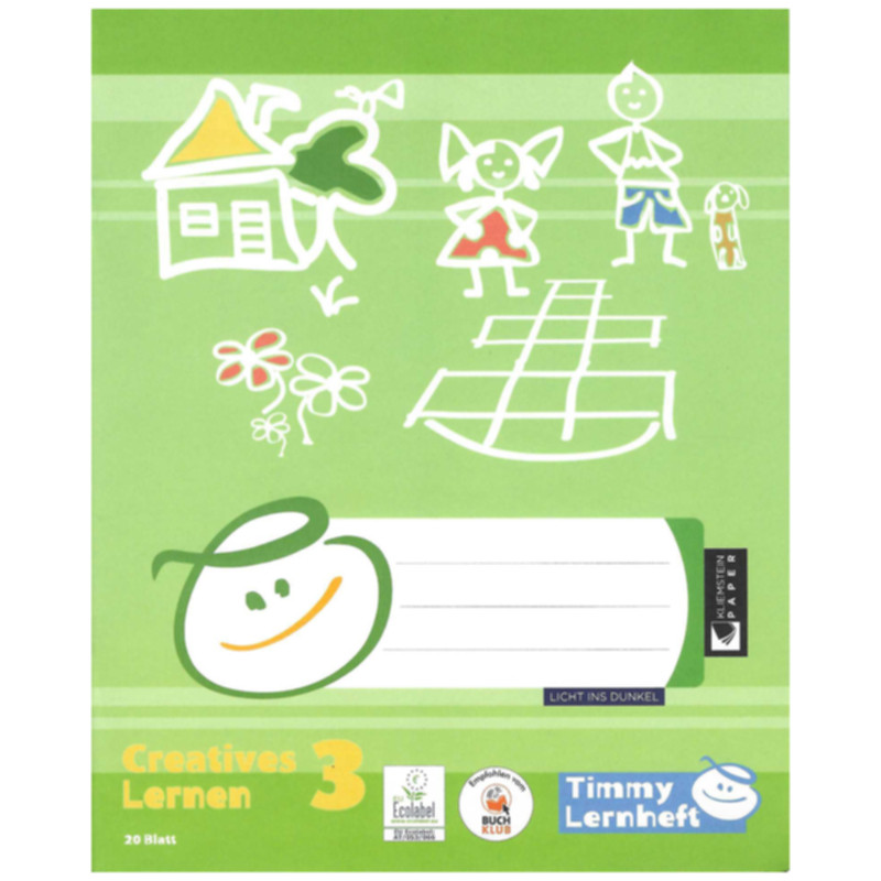 Timmy Lernhefte Creativ Lernen 3 Quart 20 Blatt Lernhilfe Volksschule
